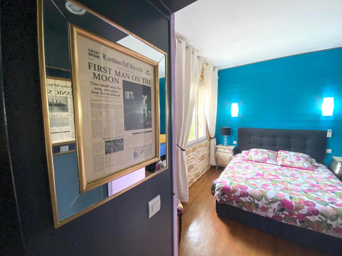 O Clair De Lune Au Coeur De Sarlat - Chambres Climatisees - Parking Prive - Piscine Chauffee - Spa Et Massages Ngoại thất bức ảnh