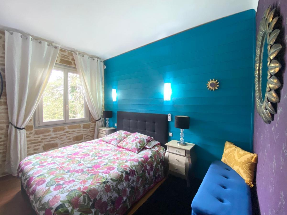 O Clair De Lune Au Coeur De Sarlat - Chambres Climatisees - Parking Prive - Piscine Chauffee - Spa Et Massages Ngoại thất bức ảnh